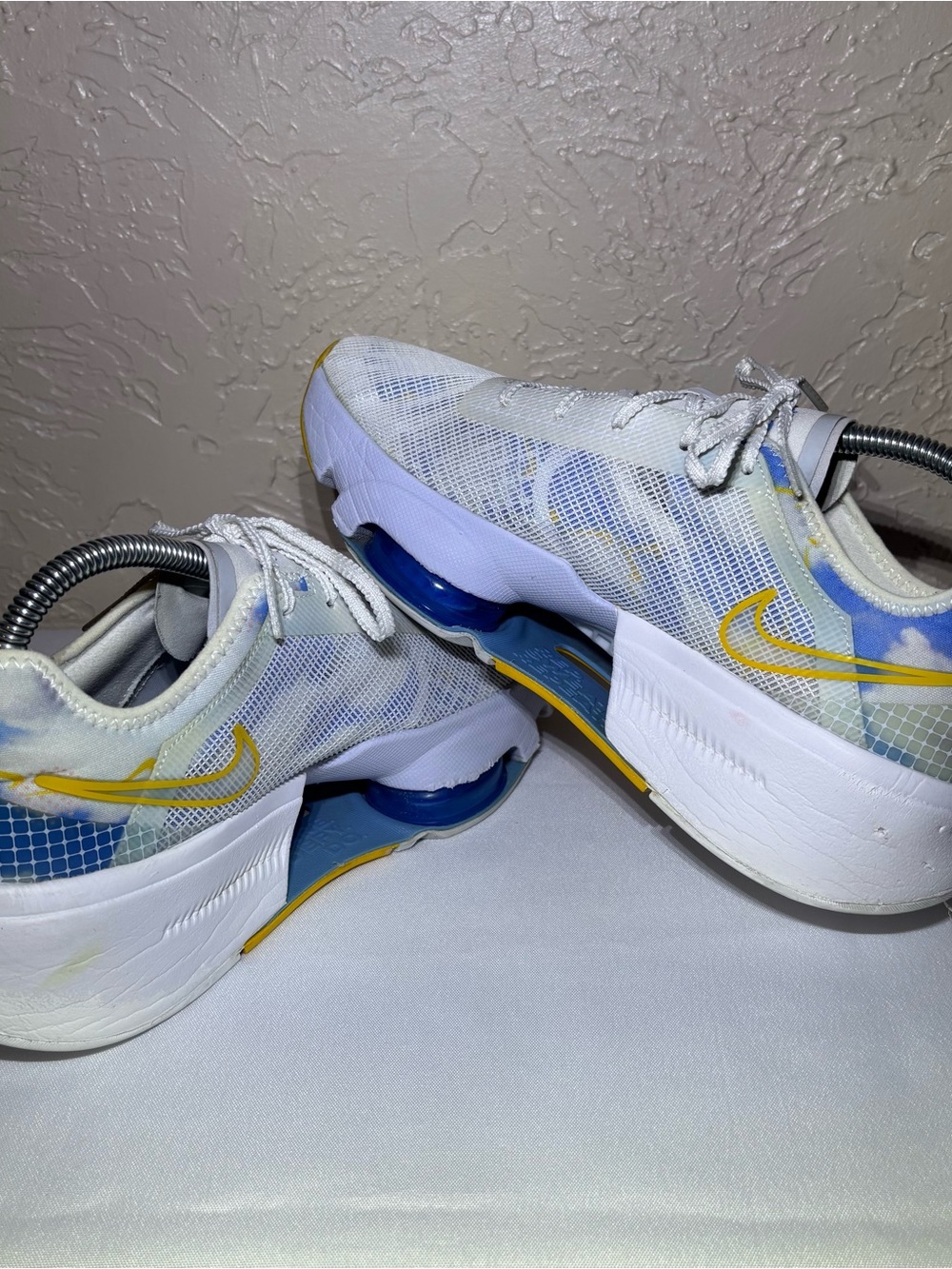 Nike Women's Air Zoom SuperRep 3 White University Gold" colorway Size 8 - Picture 7 of 10
